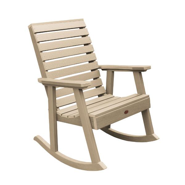 Weatherly Outdoor Rocking Chair Rocking Chair Tuscan Taupe