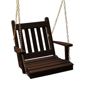Western Red Cedar 2ft Traditional English Chair Swing Porch Swing