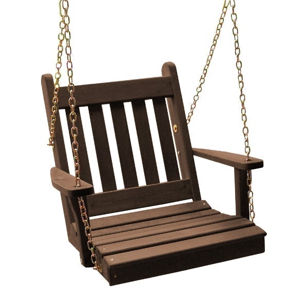 Western Red Cedar 2ft Traditional English Chair Swing Porch Swing