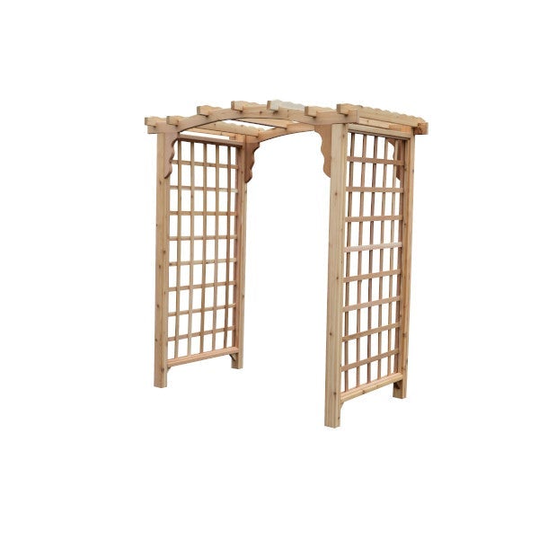 Western Red Cedar Cambridge Arbor Porch Swing Stand 5ft / Unfinished