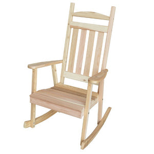 Western Red Cedar Classic Porch Rocker Rocking Chair