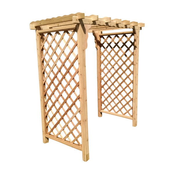 Western Red Cedar Covington Arbor Porch Swing Stand 5ft / Unfinished
