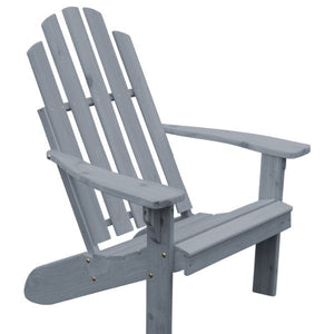 Western Red Cedar Kennebunkport Adirondack Chair Adirondack Gray Stain