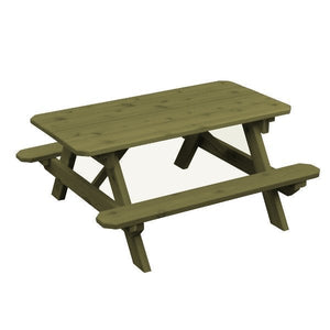 Western Red Cedar Kids Picnic Table Picnic Table