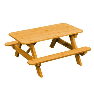 Western Red Cedar Kids Picnic Table Picnic Table