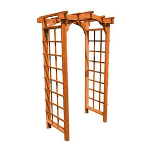Western Red Cedar Madison Arbor - The Charming Bench Company