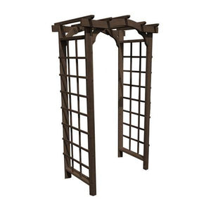 Western Red Cedar Madison Arbor - The Charming Bench Company