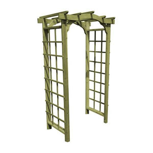 Western Red Cedar Madison Arbor - The Charming Bench Company