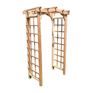 Western Red Cedar Madison Arbor - The Charming Bench Company