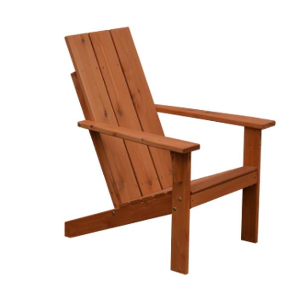 Western Red Cedar Modern Adirondack Chair Adirondack Chair Cedar Stain