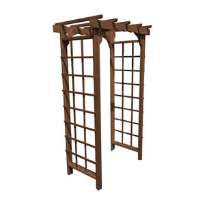 Western Red Cedar Morgan Arbor Porch Swing Stand
