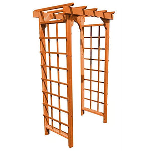 Western Red Cedar Morgan Arbor Porch Swing Stand