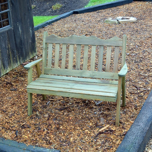 Western Red Cedar Royal English Garden Bench Garden Bench