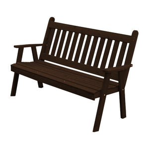Western Red Cedar Traditional English Garden Bench - The Charming Bench Company