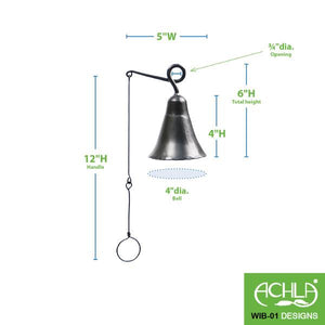 Wrought Iron Bell Bell