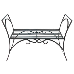 Wrought Iron Garden Two Seater Bench Arbor Bench Arbor Bench / wrought iron benches