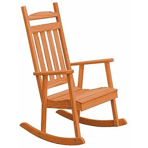 Yellow Pine Classic Porch Rocker - The Charming Bench Company