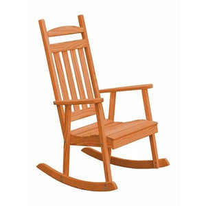 Yellow Pine Classic Porch Rocker - The Charming Bench Company