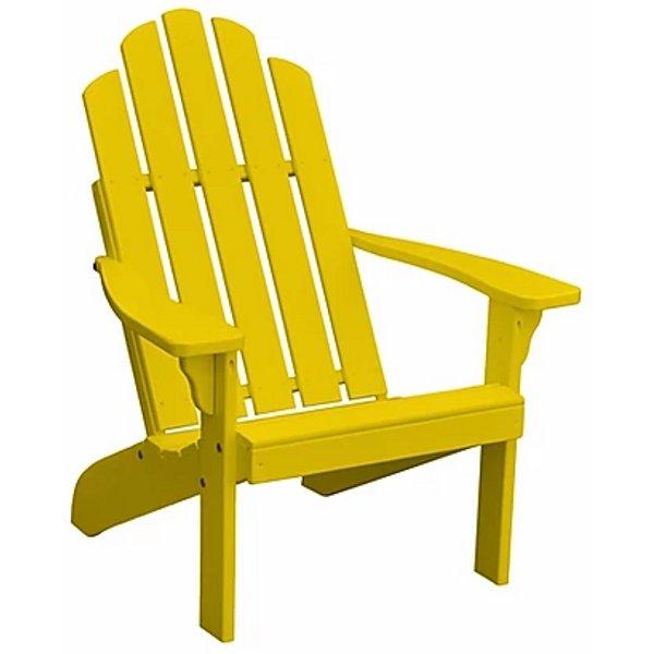 Yellow Pine Kennebunkport Adirondack Chair