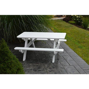 Yellow Pine Kids Picnic Table - The Charming Bench Company
