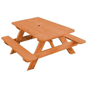Yellow Pine Kids Picnic Table - The Charming Bench Company