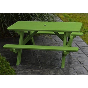 Yellow Pine Kids Picnic Table - The Charming Bench Company