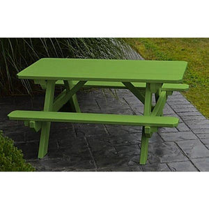 Yellow Pine Kids Picnic Table - The Charming Bench Company