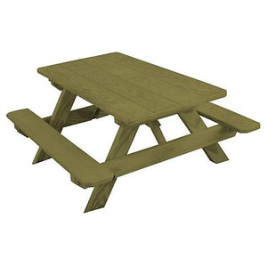 Yellow Pine Kids Picnic Table - The Charming Bench Company