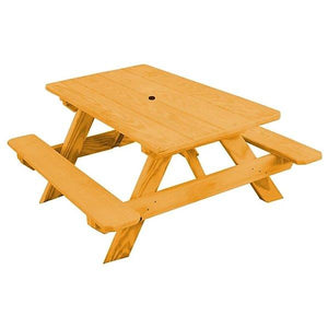 Yellow Pine Kids Picnic Table - The Charming Bench Company