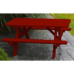 Yellow Pine Kids Picnic Table - The Charming Bench Company