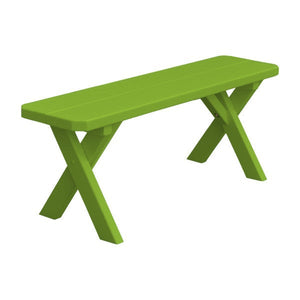 Yellow Pine Picnic Crossleg Bench Picnic Bench