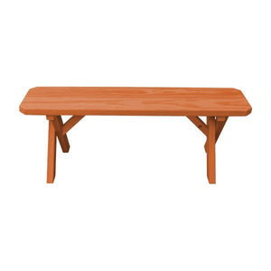 Yellow Pine Picnic Crossleg Bench Picnic Bench