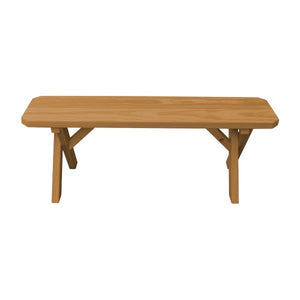 Yellow Pine Picnic Crossleg Bench Picnic Bench