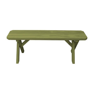 Yellow Pine Picnic Crossleg Bench Picnic Bench