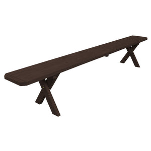 Yellow Pine Picnic Crossleg Bench Size 5ft, 6ft, 8ft Picnic Bench