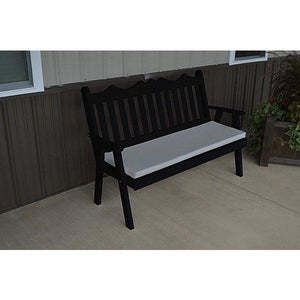 Yellow Pine Royal English Garden Bench - The Charming Bench Company