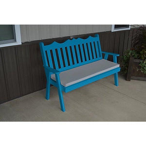 Yellow Pine Royal English Garden Bench - The Charming Bench Company