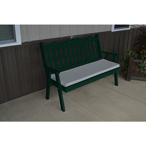 Yellow Pine Royal English Garden Bench - The Charming Bench Company