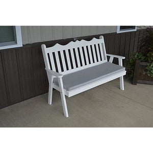 Yellow Pine Royal English Garden Bench - The Charming Bench Company