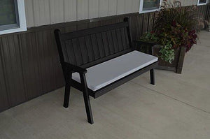 Yellow Pine Traditional English Garden Bench - The Charming Bench Company