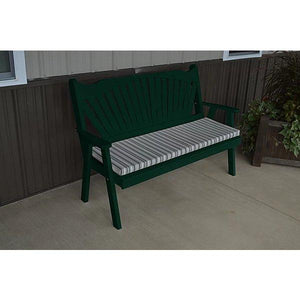 Yellow Pine Traditional English Garden Bench - The Charming Bench Company